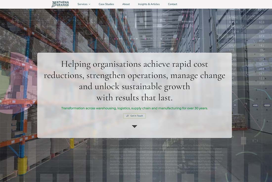 website design Doncaster - Athena Grange