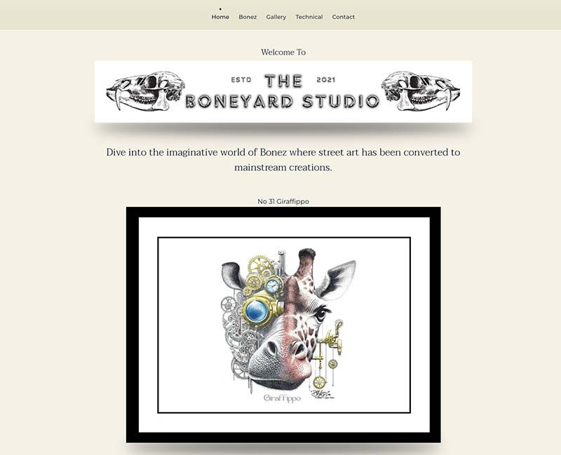 The boneyard Studio Doncaster