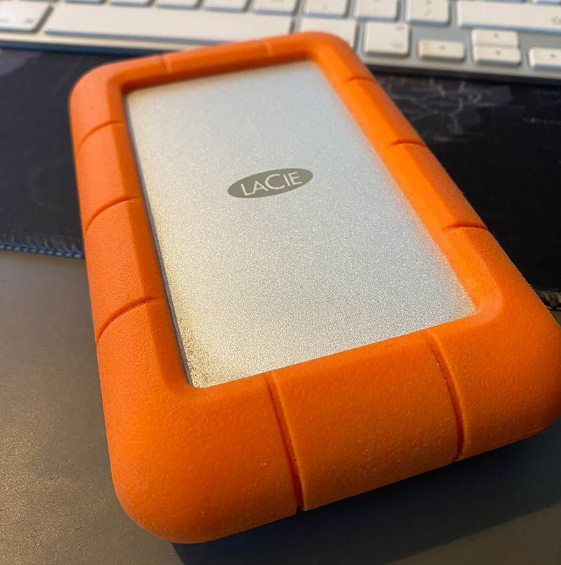 Lacie Rugged Orange 4TB